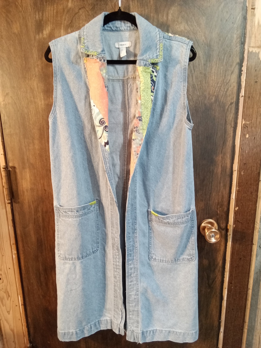 Duster Vest Jean Jacket