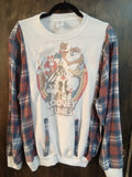 Looney Tunes Crew and Flannel Combo