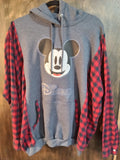 Mickey Flannel Hoodie